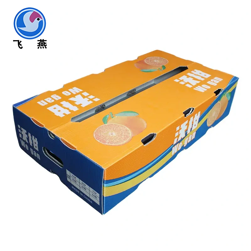 Wogan 오렌지 포장 상자